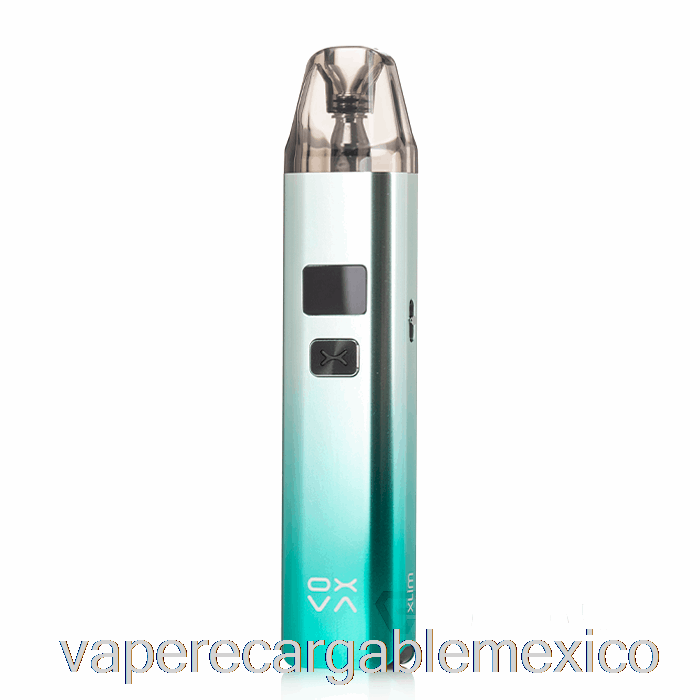 Vape Recargable Oxva Xlim V2 25w Sistema Pod Brillante Plata Verde